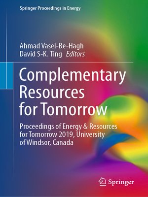 cover image of Complementary Resources for Tomorrow